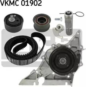 SKF VKMC 01902 - Ūdenssūknis + Zobsiksnas komplekts www.autospares.lv