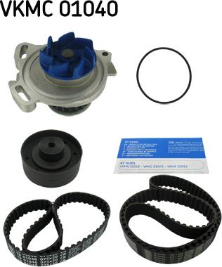 SKF VKMC 01040 - Water Pump & Timing Belt Set www.autospares.lv