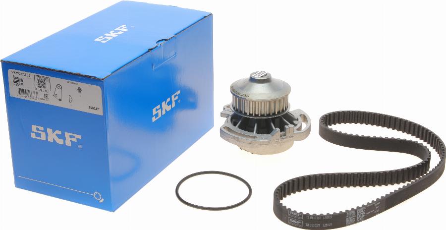 SKF VKMC 01103 - Ūdenssūknis + Zobsiksnas komplekts www.autospares.lv