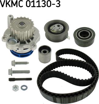 SKF VKMC 01130-3 - Water Pump & Timing Belt Set www.autospares.lv