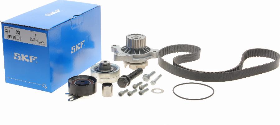 SKF VKMC 01244 - Водяной насос + комплект зубчатого ремня ГРМ www.autospares.lv