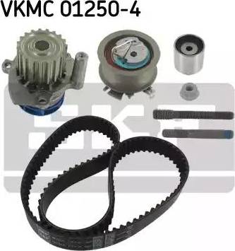 SKF VKMC 01250-4 - Ūdenssūknis + Zobsiksnas komplekts autospares.lv