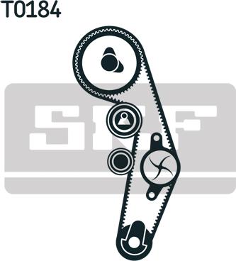 SKF VKMC 01250-2 - Water Pump & Timing Belt Set www.autospares.lv