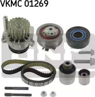 SKF VKMC 01269 - Водяной насос + комплект зубчатого ремня ГРМ www.autospares.lv