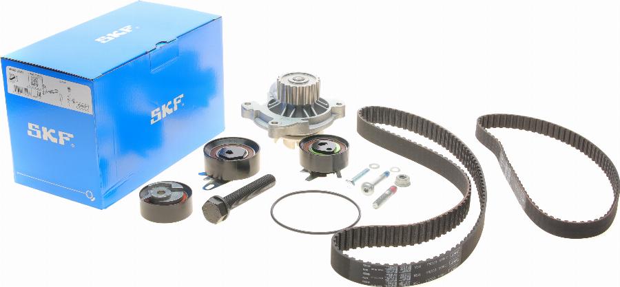 SKF VKMC 01270 - Водяной насос + комплект зубчатого ремня ГРМ www.autospares.lv