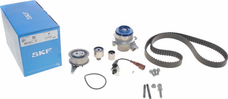 SKF VKMC 01278 - Водяной насос + комплект зубчатого ремня ГРМ www.autospares.lv