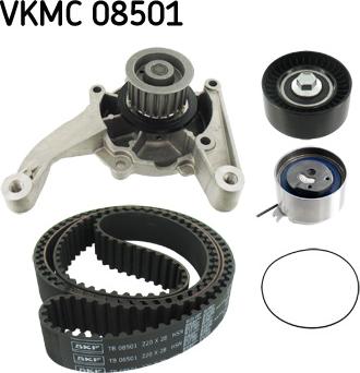 SKF VKMC 08501 - Ūdenssūknis + Zobsiksnas komplekts www.autospares.lv