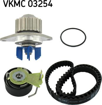 SKF VKMC 03254 - Water Pump & Timing Belt Set www.autospares.lv