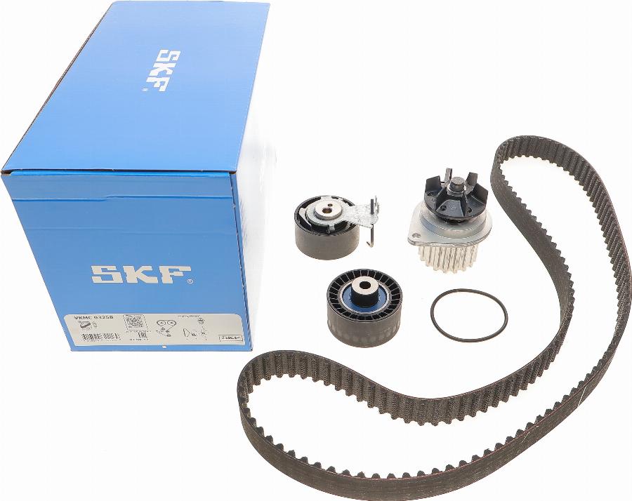 SKF VKMC 03258 - Водяной насос + комплект зубчатого ремня ГРМ www.autospares.lv