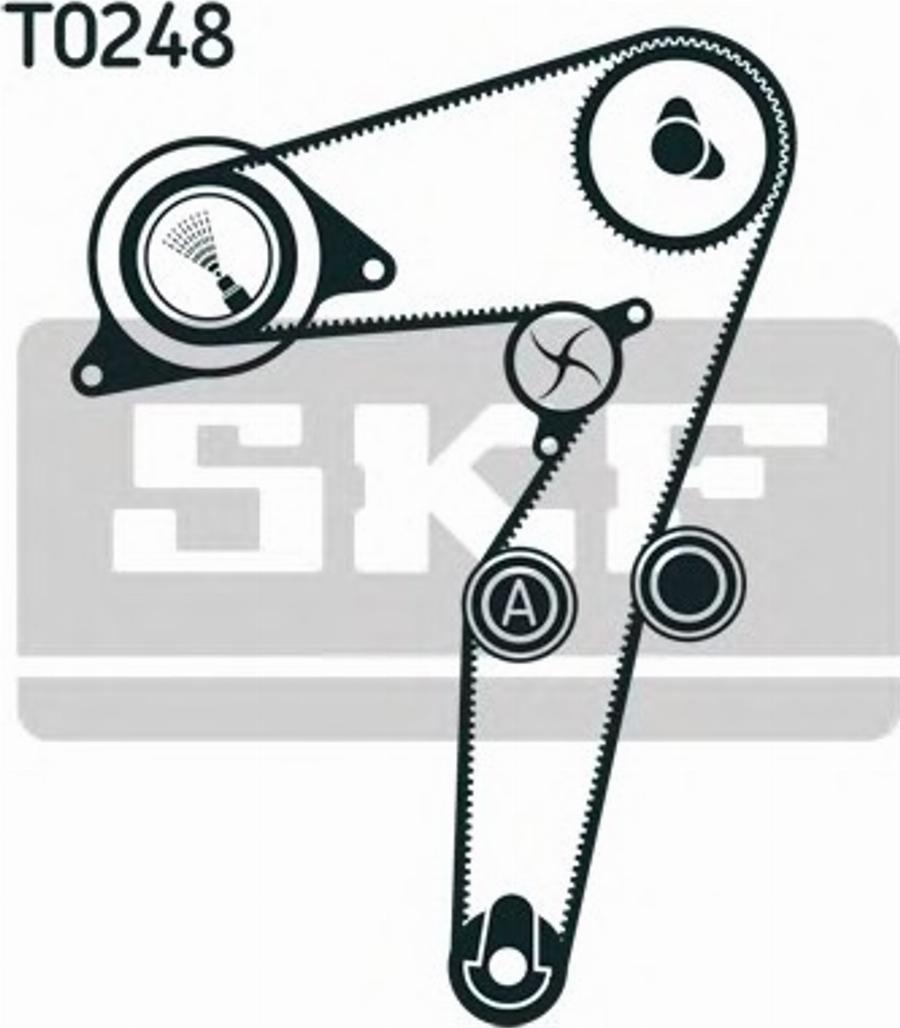 SKF VKMC 02193 - Water Pump & Timing Belt Set www.autospares.lv