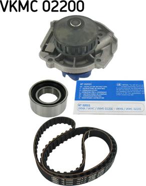 SKF VKMC 02200 - Water Pump & Timing Belt Set www.autospares.lv