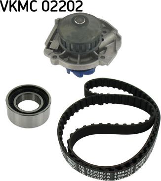 SKF VKMC 02202 - Water Pump & Timing Belt Set www.autospares.lv