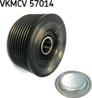 SKF VKMCV 57014 - Parazīt / Vadrullītis, Ķīļrievu siksna www.autospares.lv