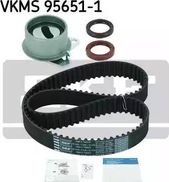 SKF VKMS 95651-1 - Zobsiksnas komplekts autospares.lv