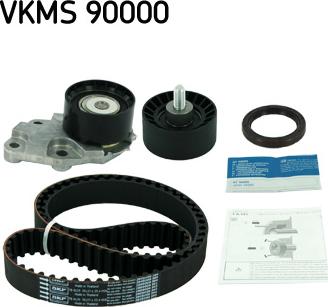 SKF VKMS 90000 - Zobsiksnas komplekts autospares.lv