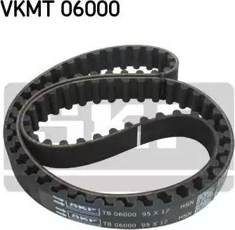 SKF VKMT 06000 - Зубчатый ремень ГРМ www.autospares.lv