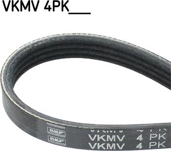 SKF VKMV 4PK990 - Поликлиновой ремень www.autospares.lv