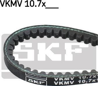 SKF VKMV 10.7x1105 - Клиновой ремень, поперечные рёбра www.autospares.lv