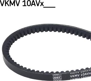 SKF VKMV 10AVx905 - Клиновой ремень, поперечные рёбра www.autospares.lv