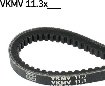 SKF VKMV 11.3x912 - Клиновой ремень, поперечные рёбра www.autospares.lv