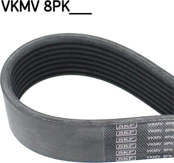 SKF VKMV 8PK1478 - Ķīļrievu siksna www.autospares.lv