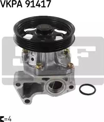 SKF VKPA 91417 - Water Pump www.autospares.lv