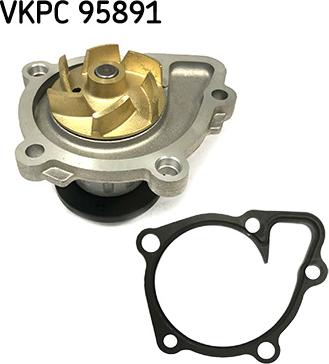 SKF VKPC 95891 - Water Pump www.autospares.lv