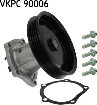 SKF VKPC 90006 - Ūdenssūknis www.autospares.lv