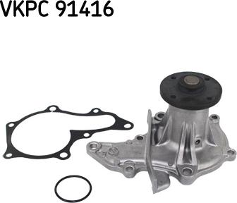 SKF VKPC 91416 - Water Pump www.autospares.lv