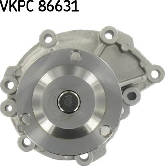 SKF VKPC 86631 - Водяной насос www.autospares.lv