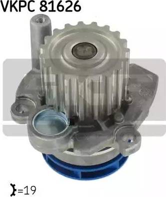 SKF VKPC 81626 - Water Pump www.autospares.lv