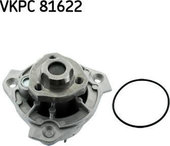 SKF VKPC 81622 - Водяной насос www.autospares.lv