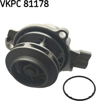 SKF VKPC 81178 - Водяной насос www.autospares.lv