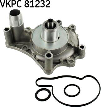 SKF VKPC 81232 - Ūdenssūknis www.autospares.lv