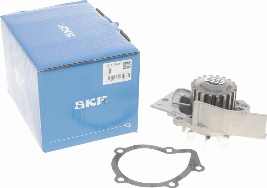 SKF VKPC 83639 - Водяной насос www.autospares.lv