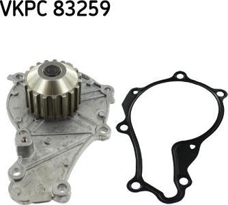 SKF VKPC 83259 - Water Pump www.autospares.lv