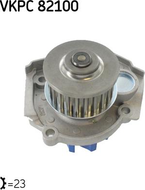 SKF VKPC 82100 - Ūdenssūknis autospares.lv