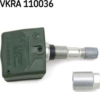 SKF VKRA 110036 - Wheel Sensor, tyre pressure control system www.autospares.lv