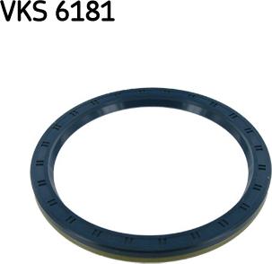 SKF VKS 6181 - Shaft Seal, wheel bearing www.autospares.lv