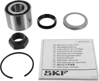 SKF Brazil VKBA 3556 - Riteņa rumbas gultņa komplekts autospares.lv