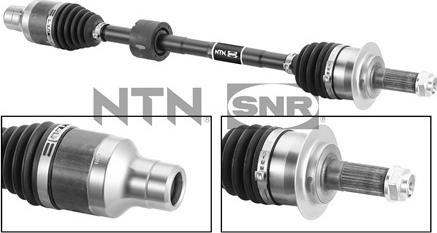 SNR DK77.025 - Drive Shaft www.autospares.lv