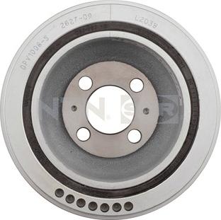 SNR DPF358.01 - Piedziņas skriemelis, Kloķvārpsta www.autospares.lv