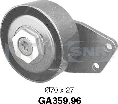 SNR GA359.96 - Parazīt / Vadrullītis, Ķīļrievu siksna www.autospares.lv