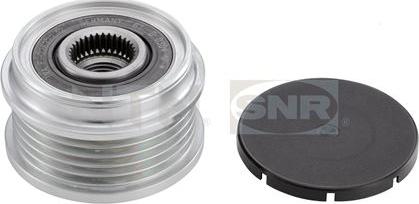 SNR GA754.09 - Pulley, alternator, freewheel clutch www.autospares.lv