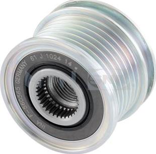 SNR GA750.03 - Pulley, alternator, freewheel clutch www.autospares.lv