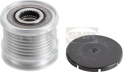 SNR GA751.16 - Pulley, alternator, freewheel clutch www.autospares.lv