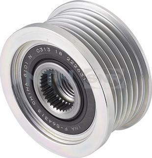 SNR GA753.13 - Pulley, alternator, freewheel clutch www.autospares.lv