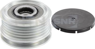 SNR GA784.04 - Pulley, alternator, freewheel clutch www.autospares.lv