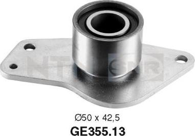 SNR GE355.13 - Направляющий ролик, зубчатый ремень ГРМ www.autospares.lv