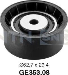 SNR GE353.08 - Deflection / Guide Pulley, timing belt www.autospares.lv